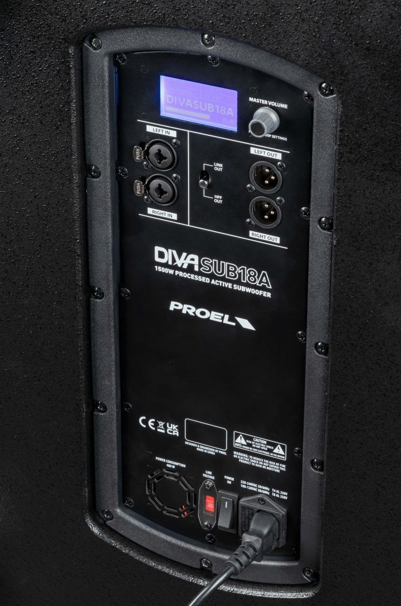 Активный сабвуфер Proel DIVASUB18A - 15