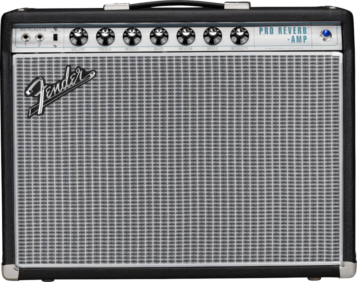 Комбоусилитель Fender 68' Custom Pro Reverb, Черный - 6
