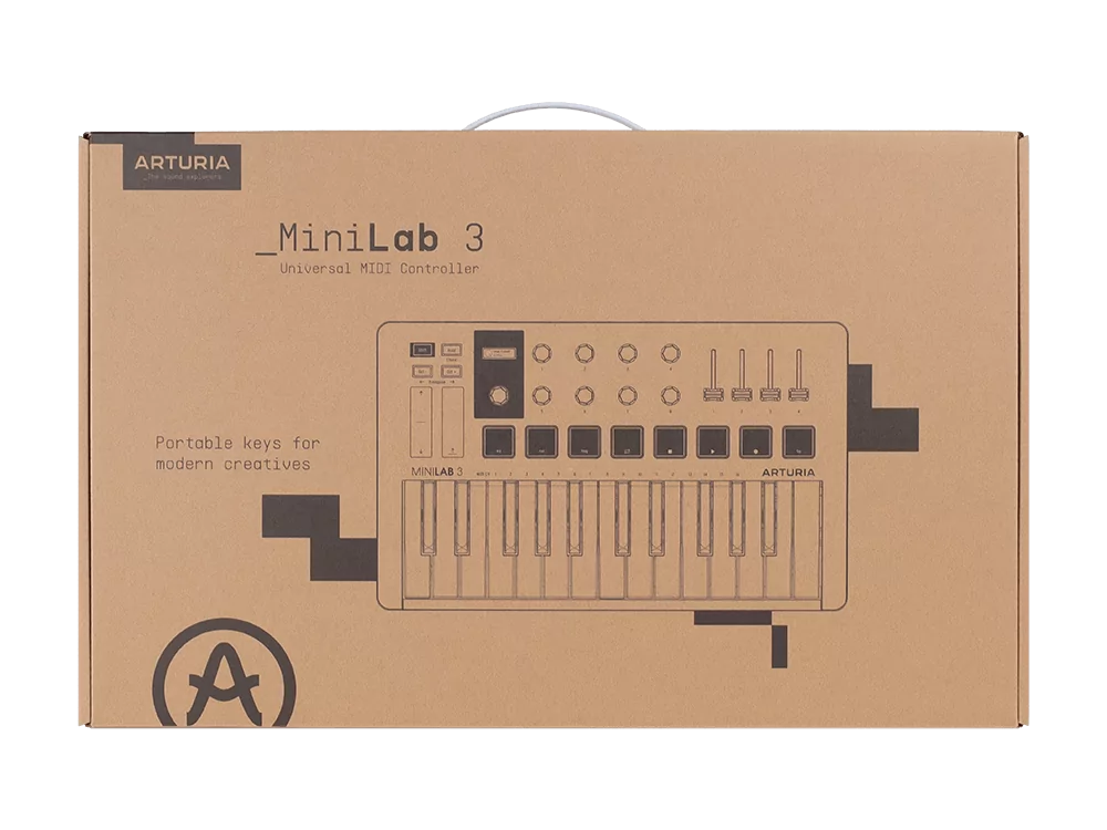 MIDI-клавиатура Arturia MiniLAB 3 Rose Quartz - 28