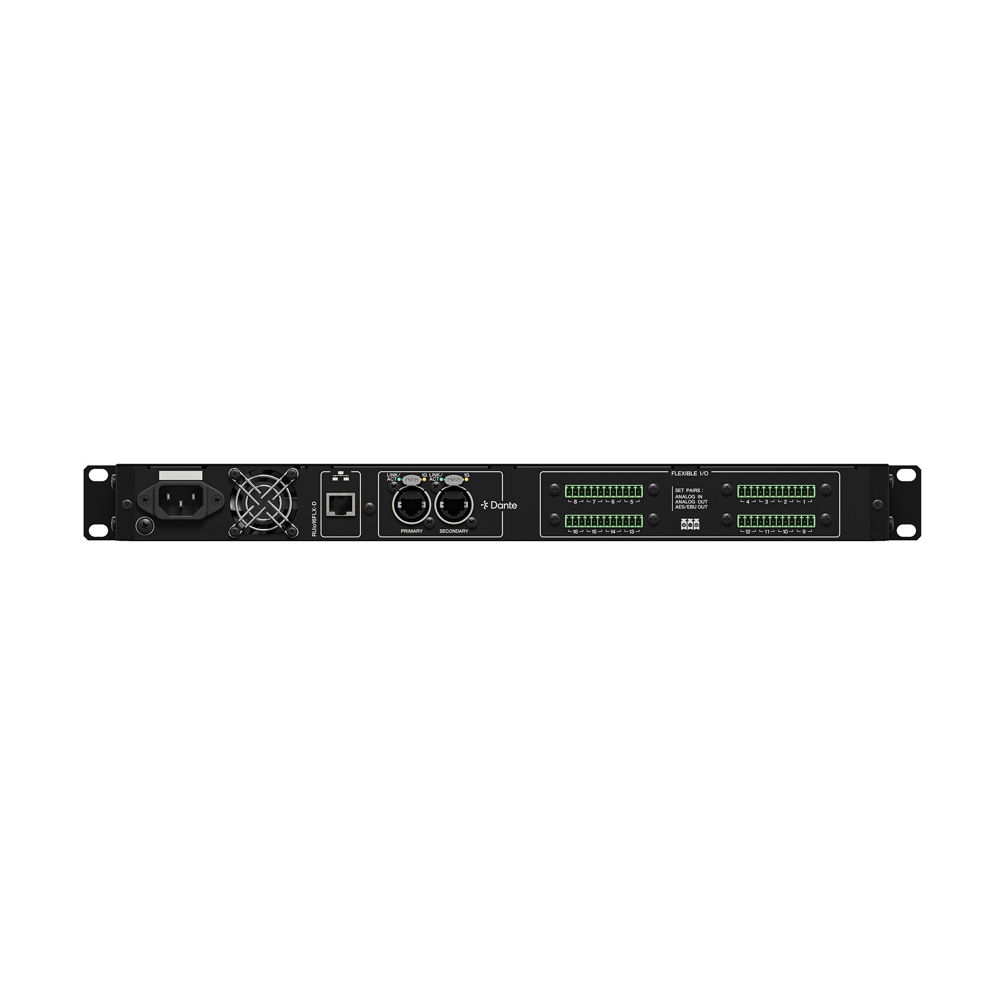 Аудиоинтерфейс Dante Yamaha RUio16FLX-D - 11