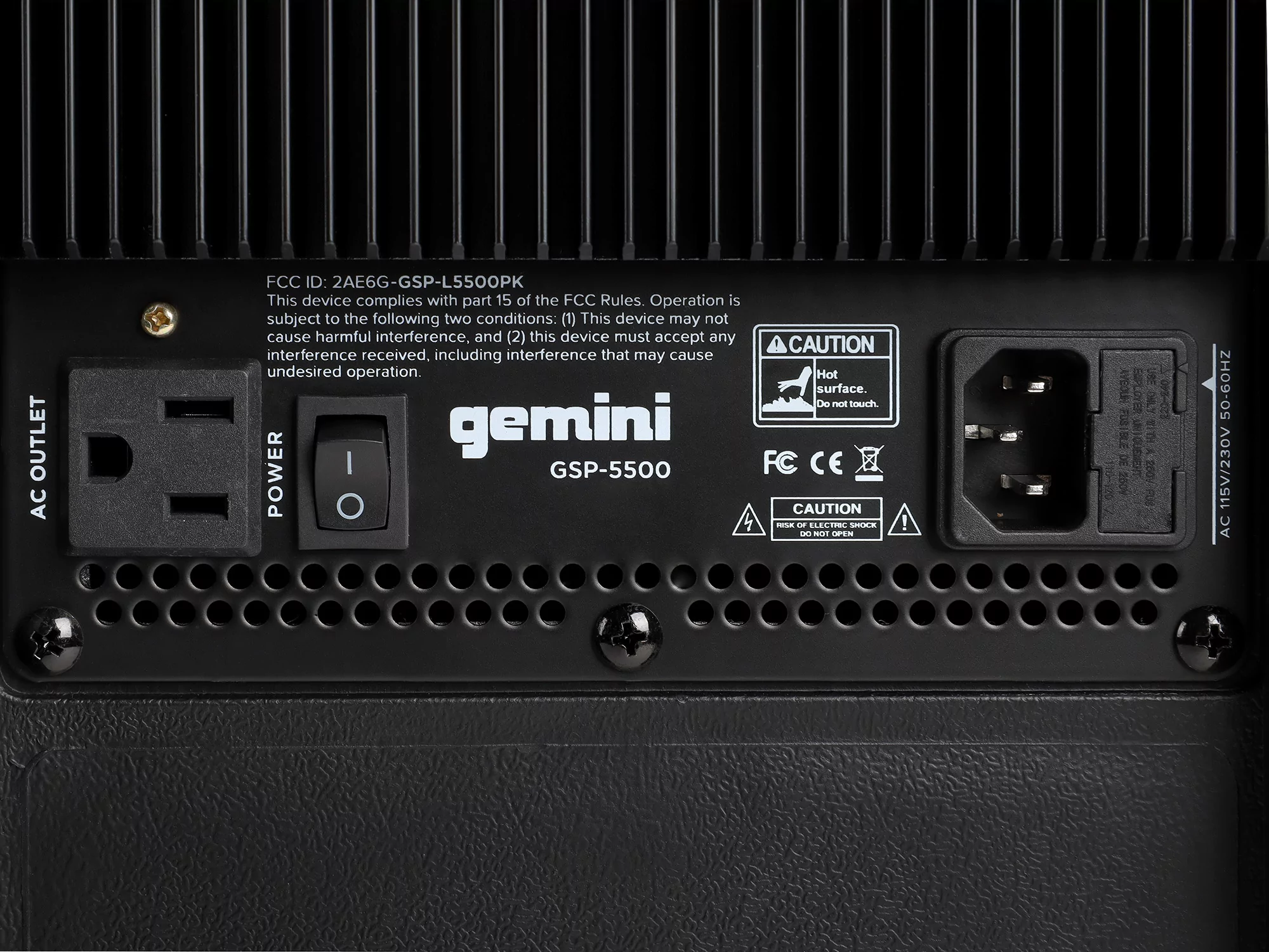 Активная акустическая система Gemini GSP-5500 - 42