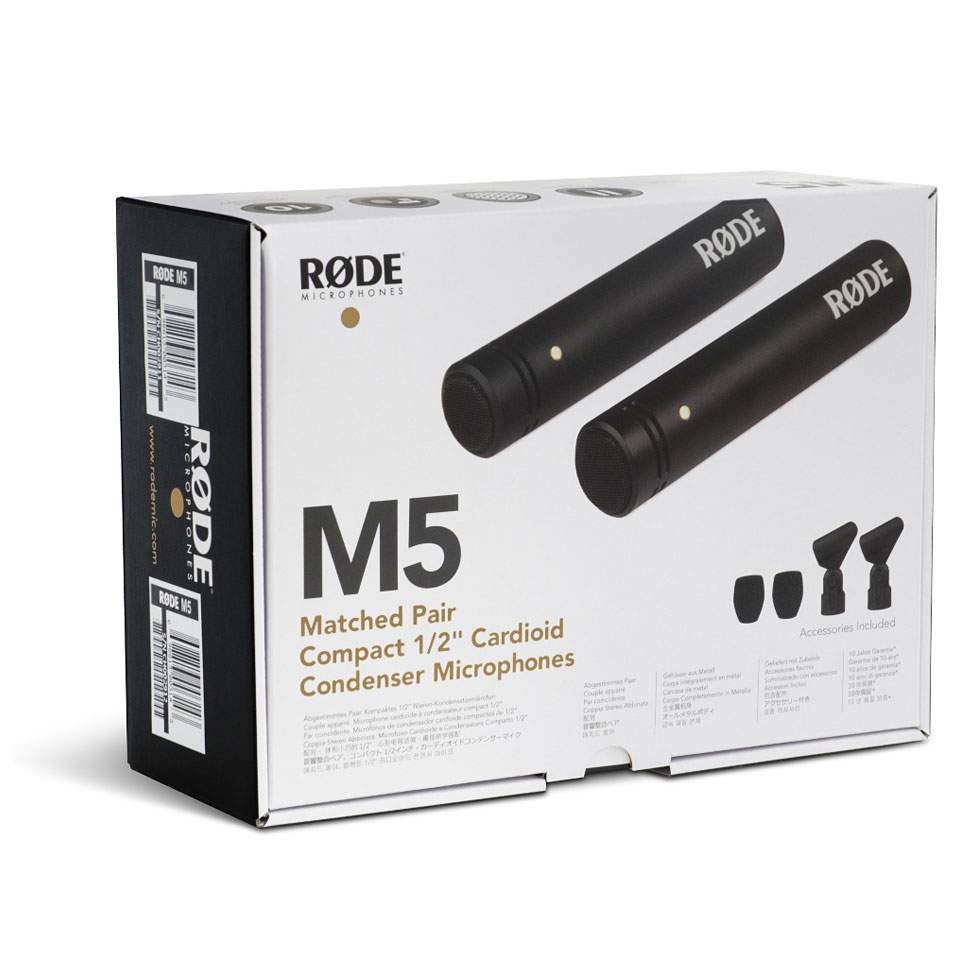 Студийный микрофон RODE M5 (подобранная пара) - 5