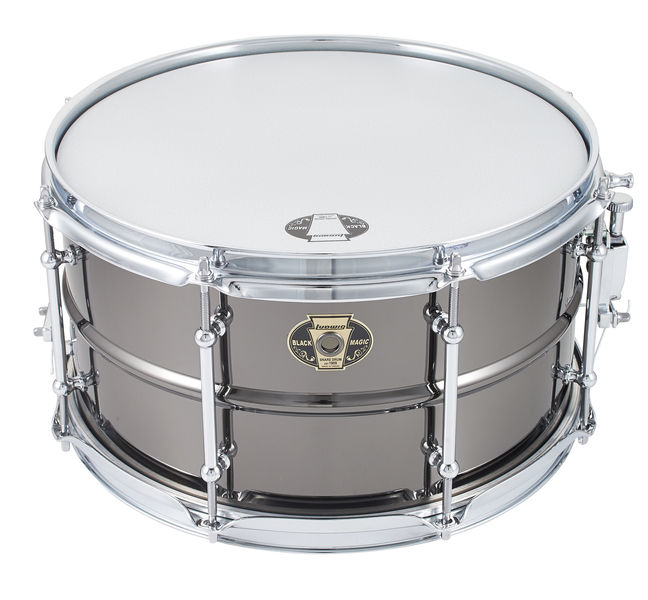 Малый барабан 13" х 7" Ludwig LW0713C Black Magic, латунь - 5