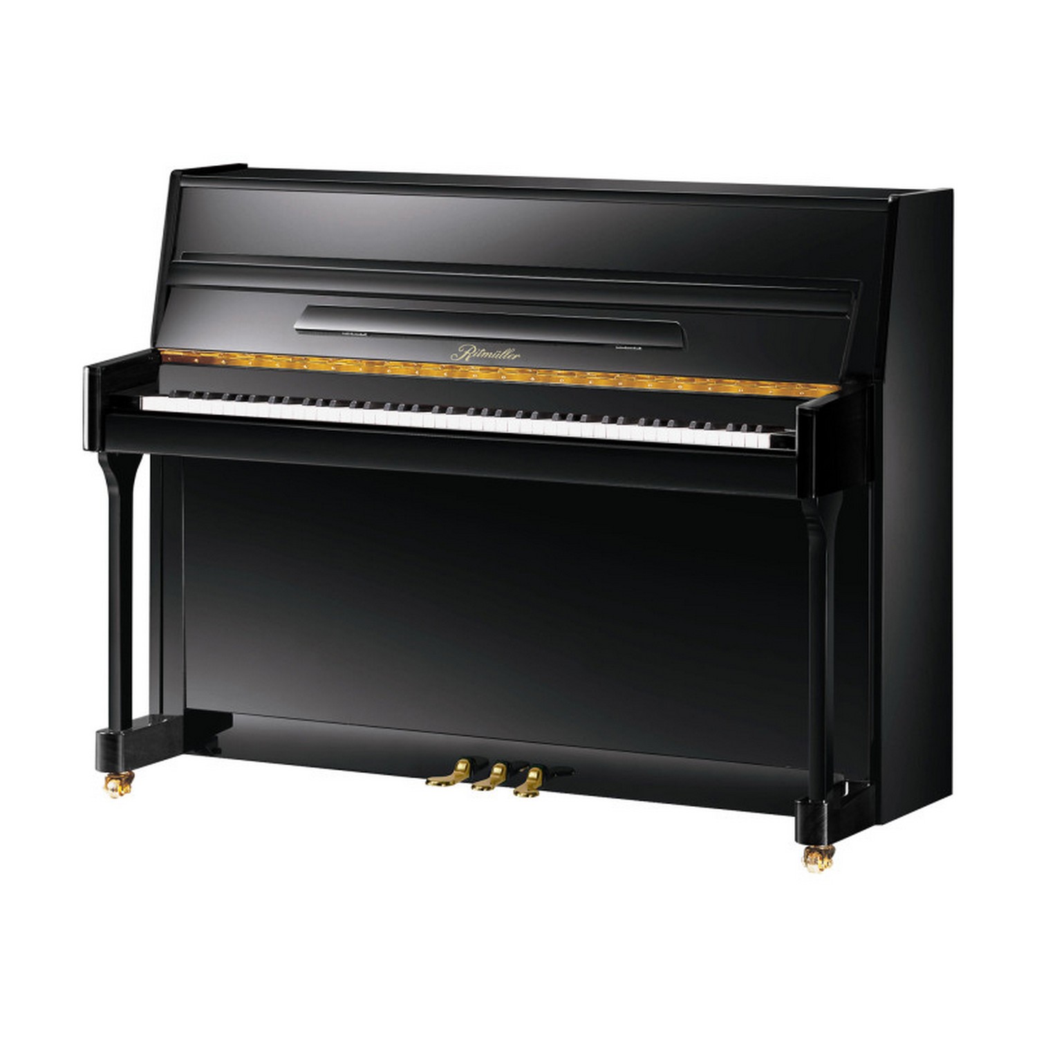 Акустическое пианино Ritmuller UP110R2 (A111) Ebony Polish - 10