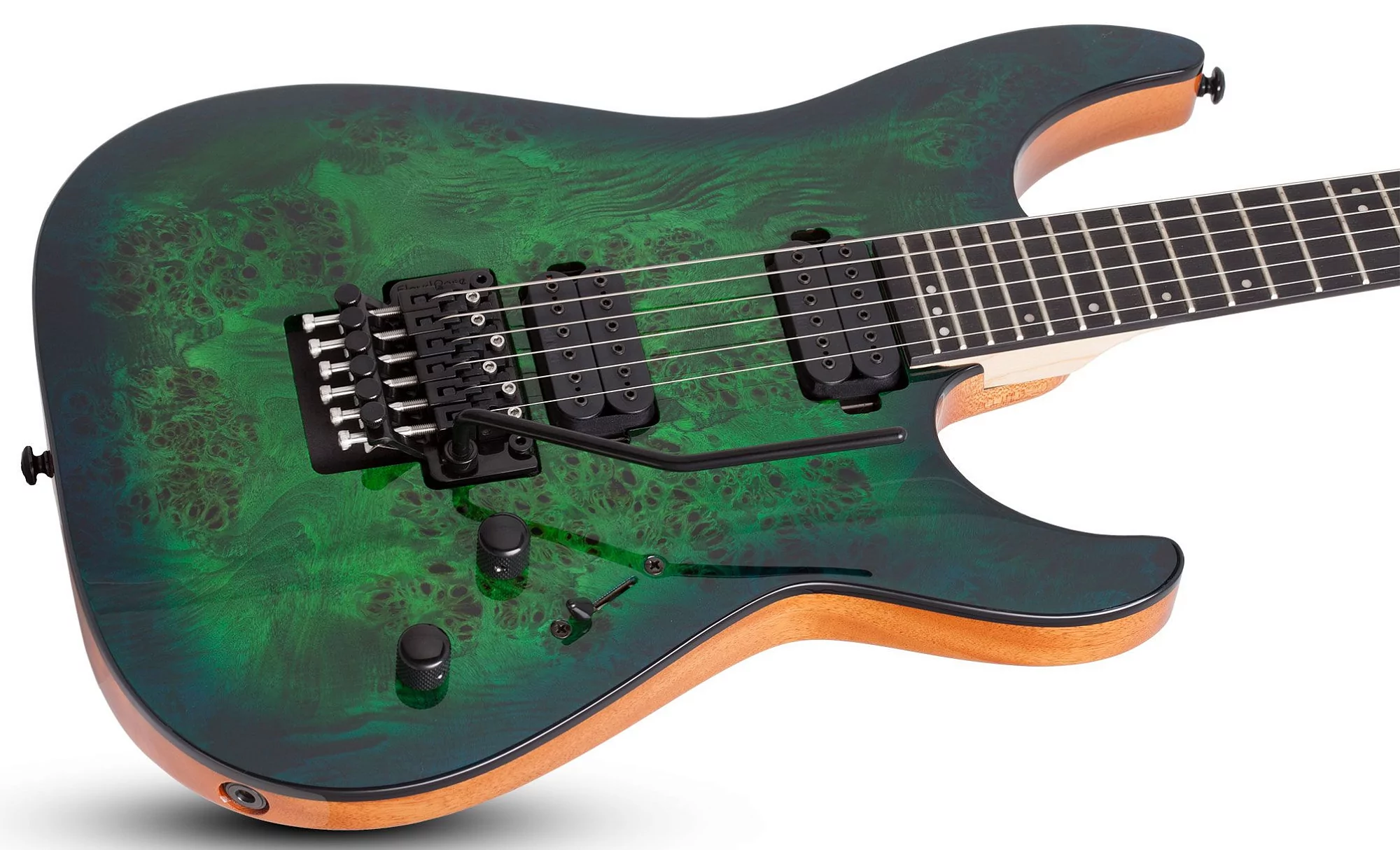 Электрогитара Schecter C-6 FR PRO Aqua Burst - 8