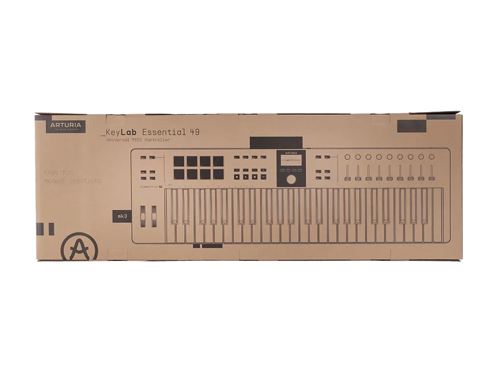 MIDI-клавиатура Arturia KeyLab Essential 49 mk3 Aquamarine - 30