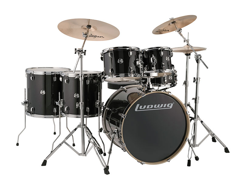 Барабанная установка Ludwig LCEE622016EXP Element Evolution, черная - 5