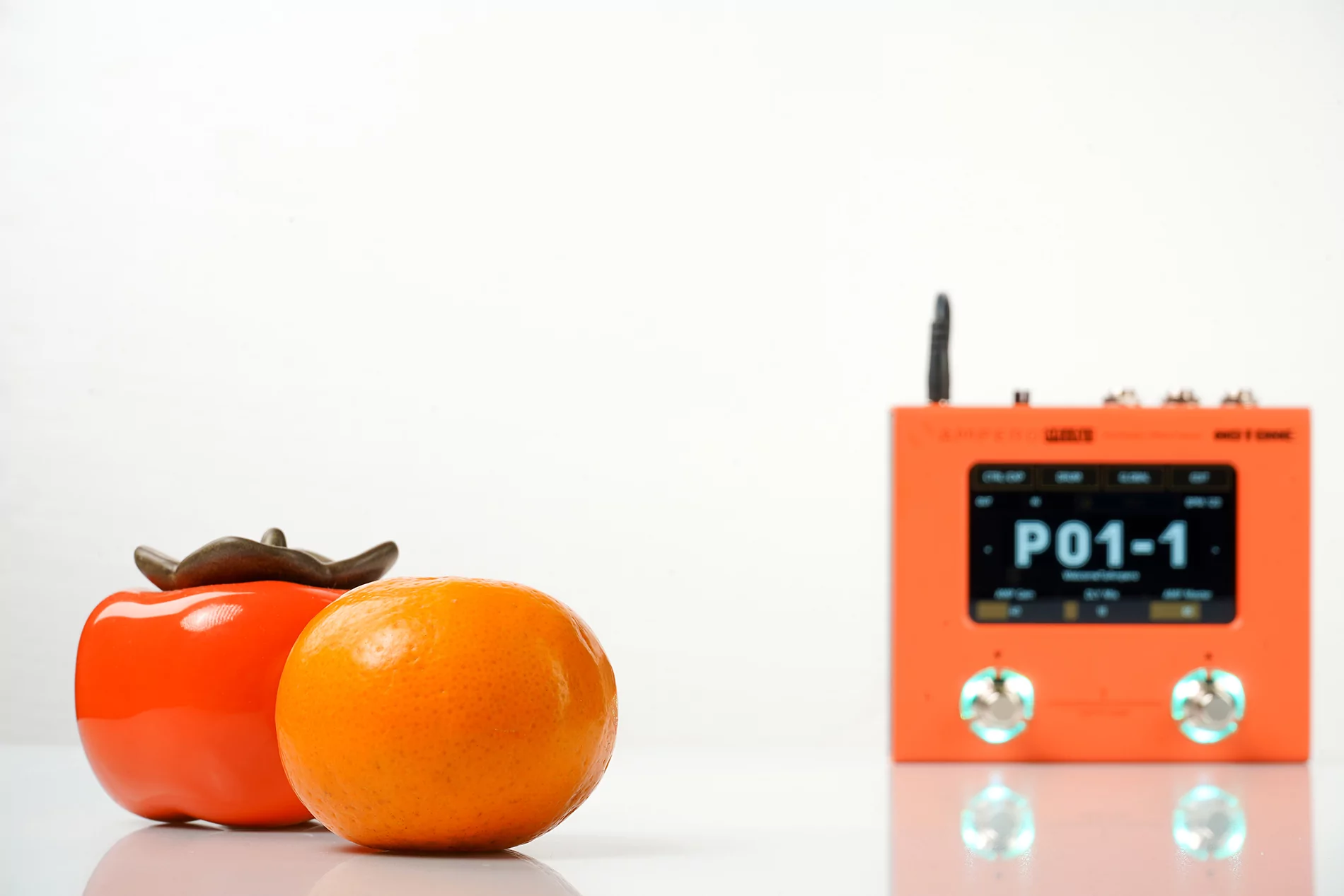 Гитарный процессор эффектов Hotone Ampero Mini Orange Оранжевый - 9