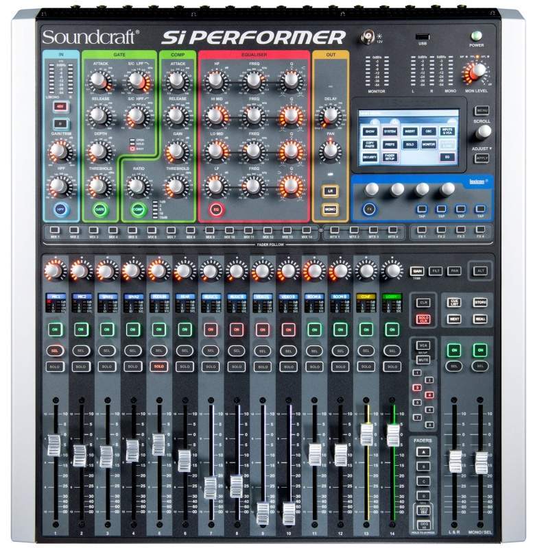 Цифровой микшерный пульт Soundcraft Si Performer 1 - 7