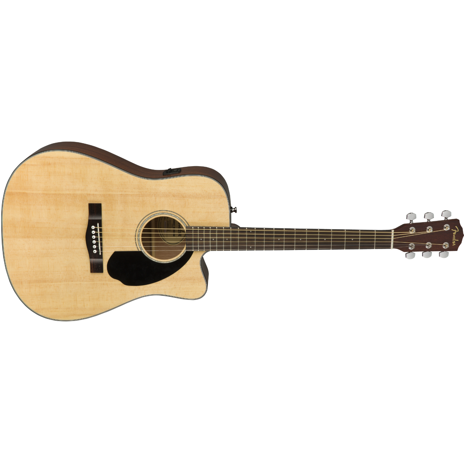 Акустическая гитара Fender Cd-60Sce Natural - 11