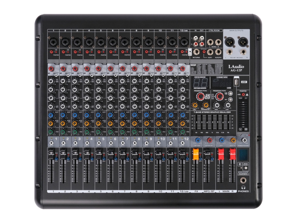 Активный Микшерный пульт LAudio AG-12P - 2
