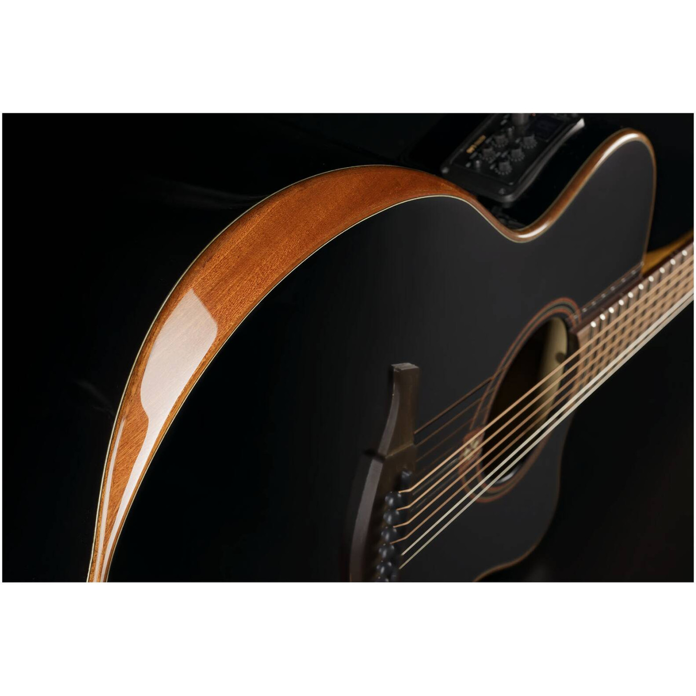 Электроакустическая гитара LAG T118ABCE BLK - 19