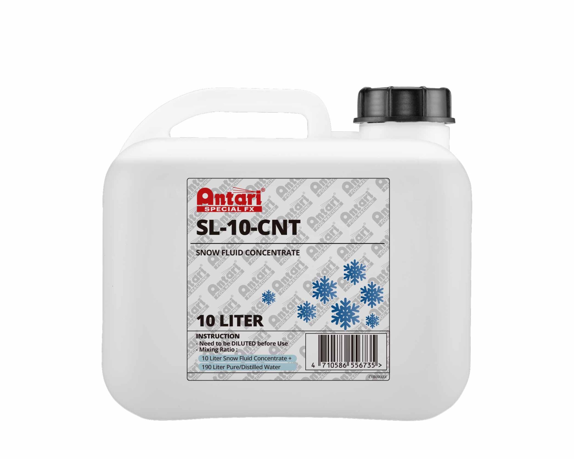 Жидкость для генераторов снега Antari SL-10-CNT, 10 л - 2