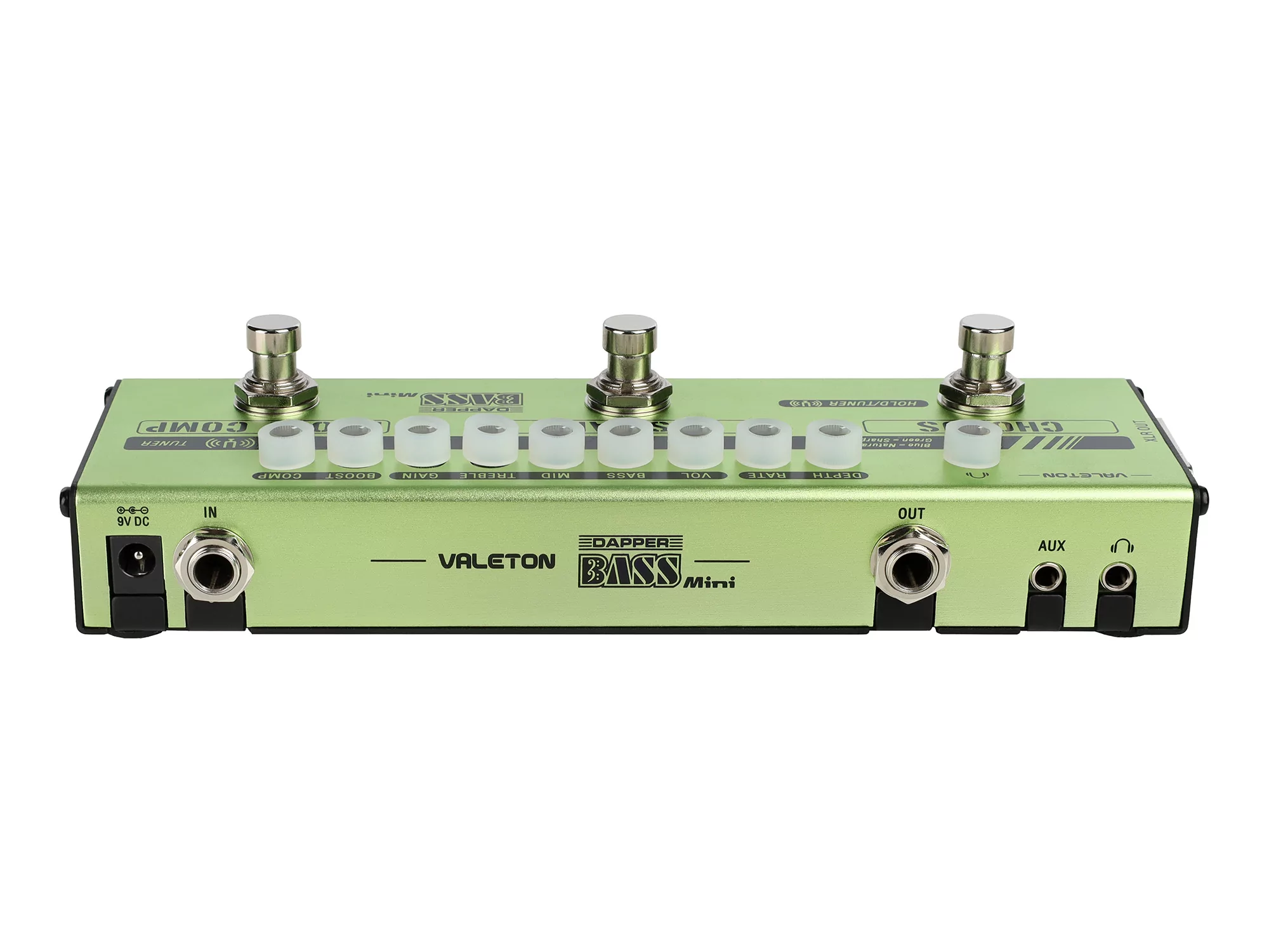 Бас-гитарная педаль эффектов Valeton MES-2 Dapper Bass Mini - 25