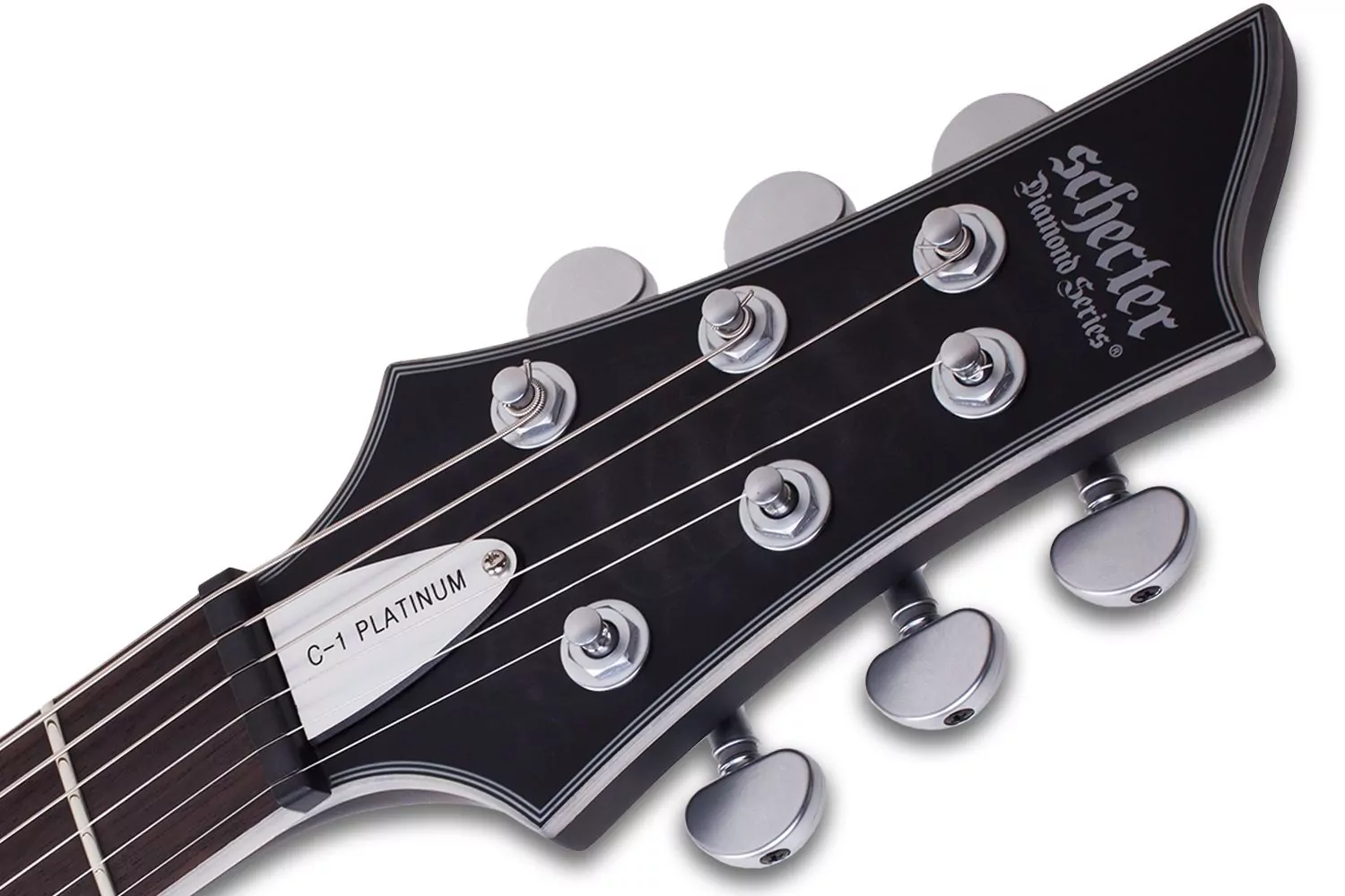 Электрогитара Schecter C-1 PLATINUM See Thru Blue Satin - 11