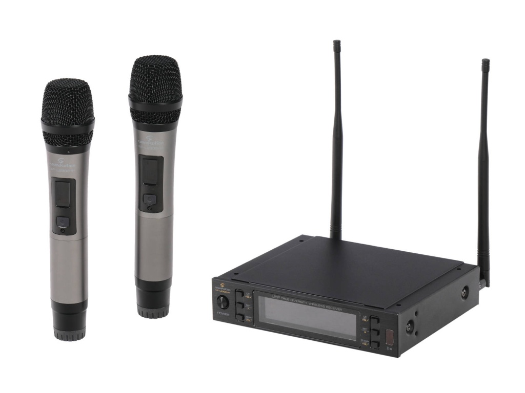 Беспроводная микрофонная система Soundsation WF-U2302HH, 2 ручных передатчика - 4