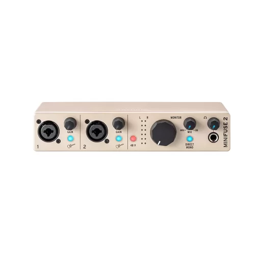 Внешняя звуковая карта Arturia MiniFuse 2 Champagne - 9