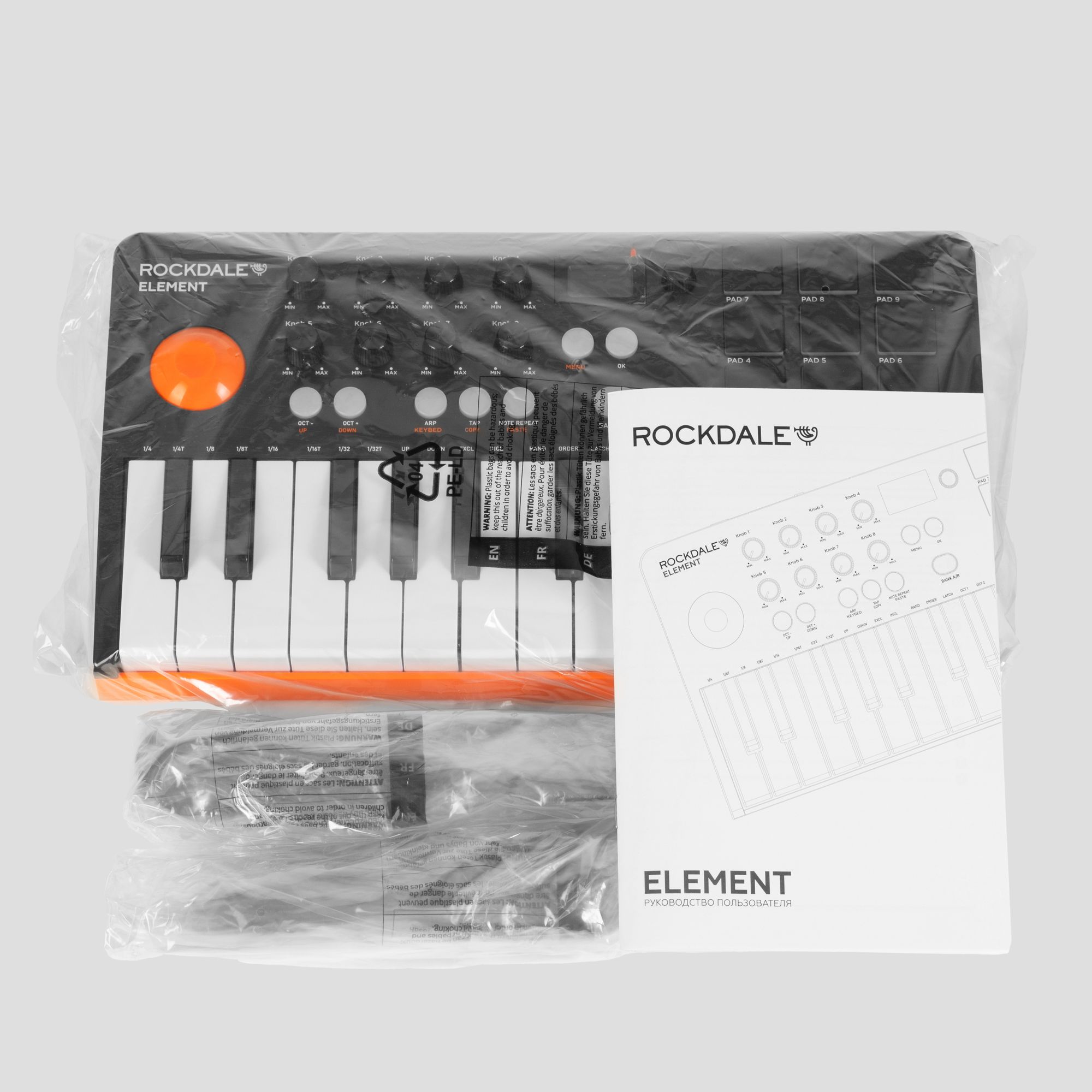 MIDI-клавиатура Rockdale Element Black - 21