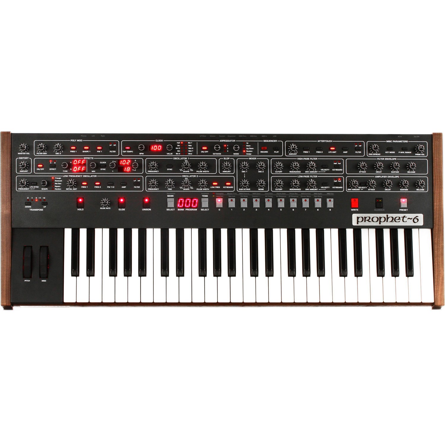 Аналоговый синтезатор Sequential Prophet-6 Keyboard - 14