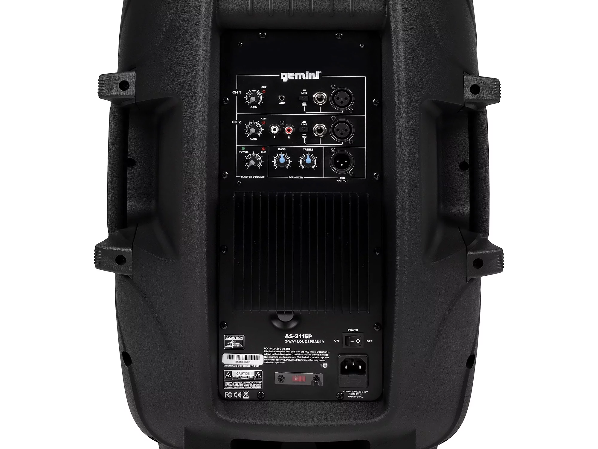 Активная акустическая система Gemini AS-2115P - 26