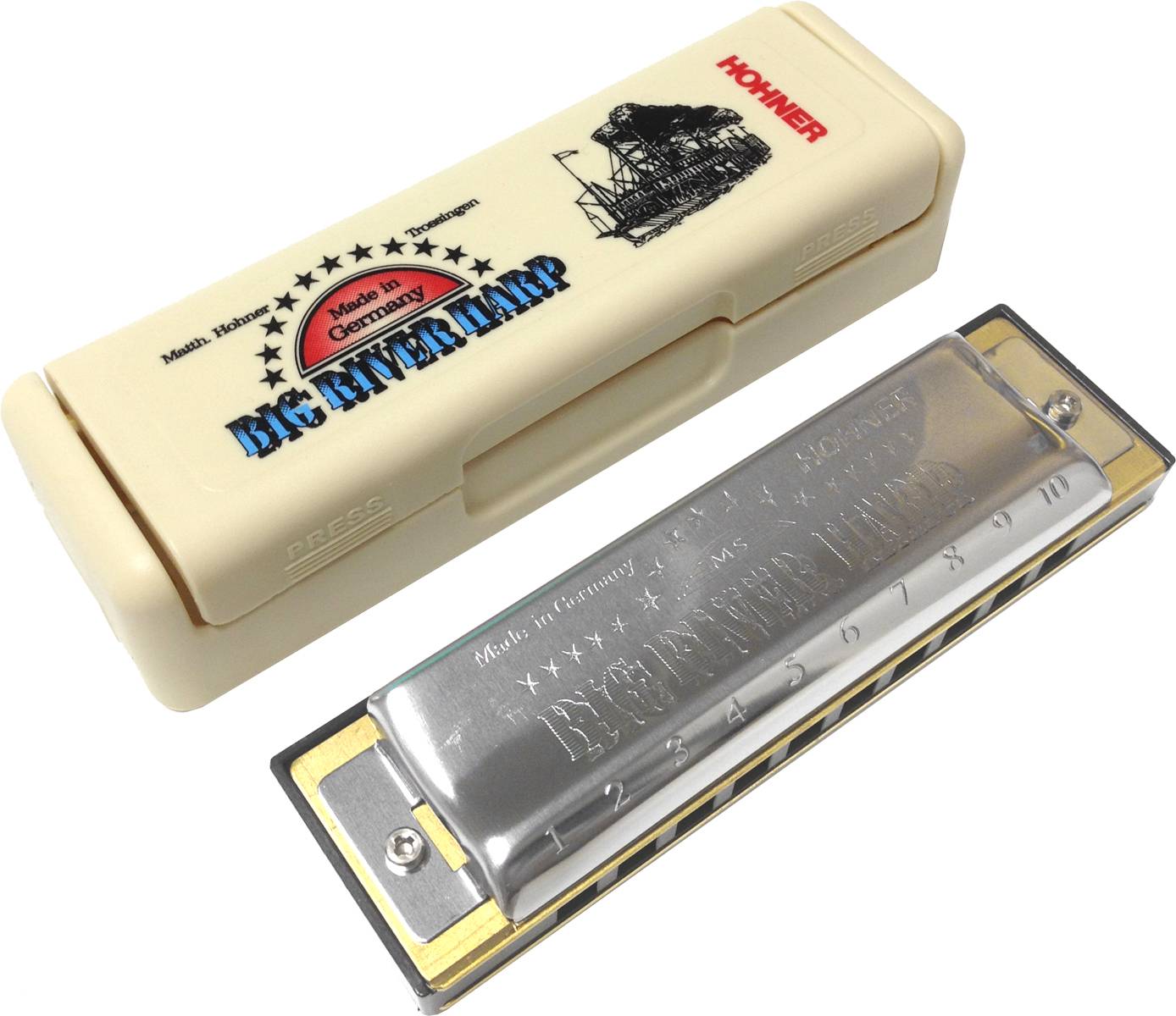 Губная гармошка Hohner Big River Harp 590/20 MS C - 7