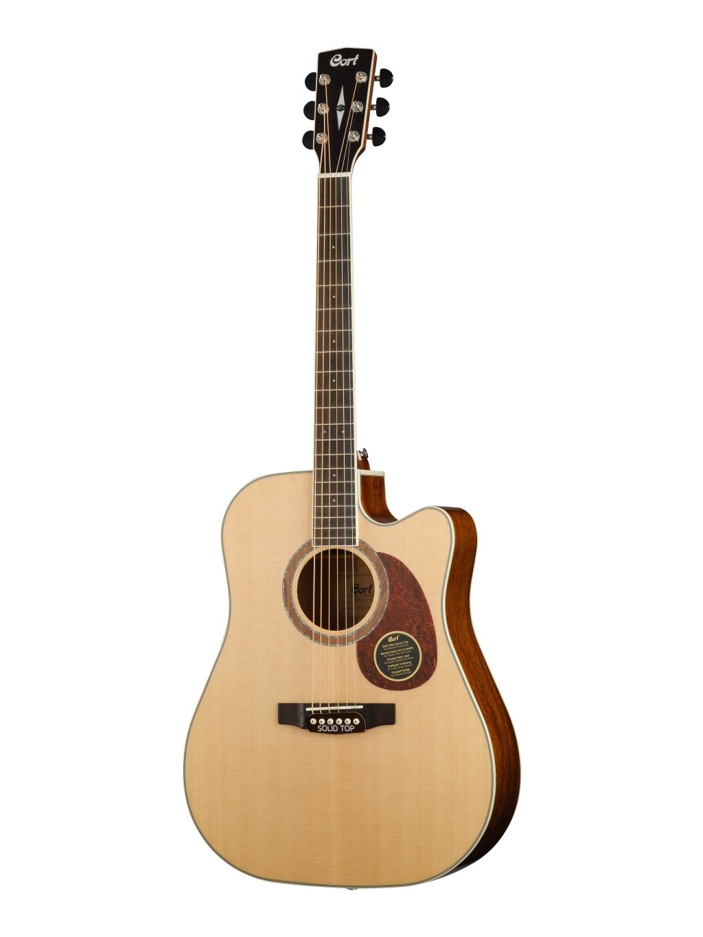 Электроакустическая гитара Cort MR730FX-NAT-WBAG - 2