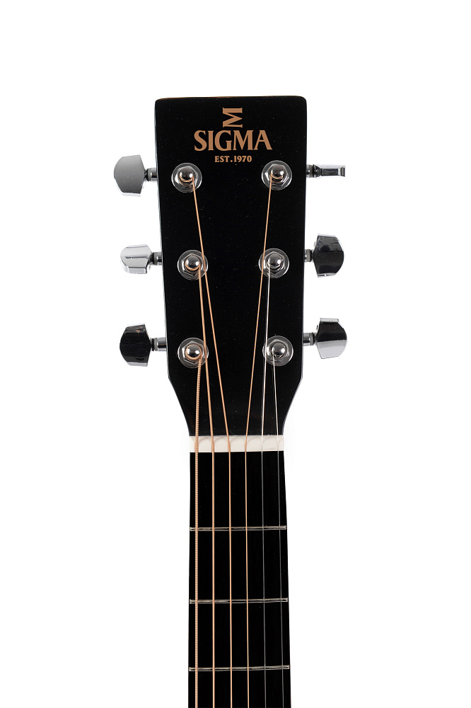 Электроакустическая гитара Sigma 000MC-1E-BK - 11