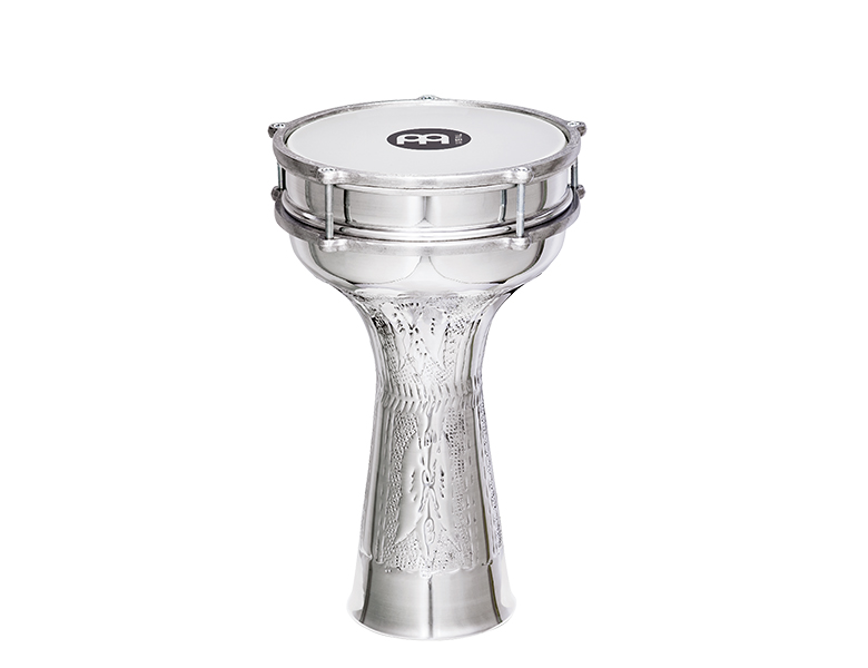 Барабан дарбука Meinl HE-314 Aluminum Jingle 8" - 2