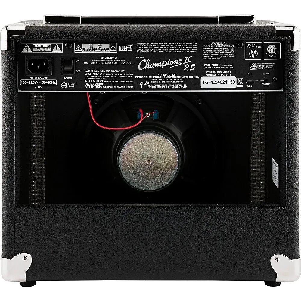 Комбоусилитель Fender Champion II 25 230V EU для - 9