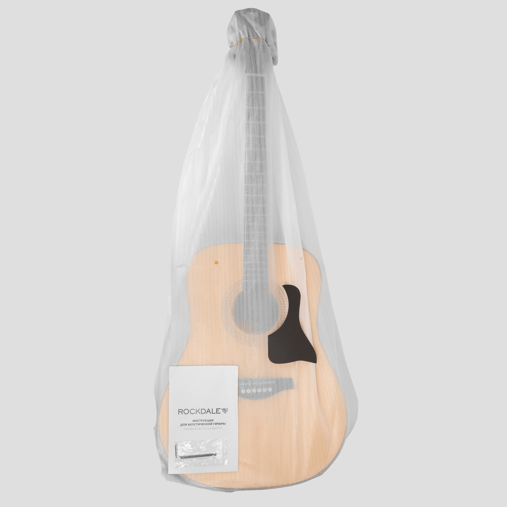 Акустическая гитара Rockdale Aurora D7 NAT Satin, Nat Satin - 21