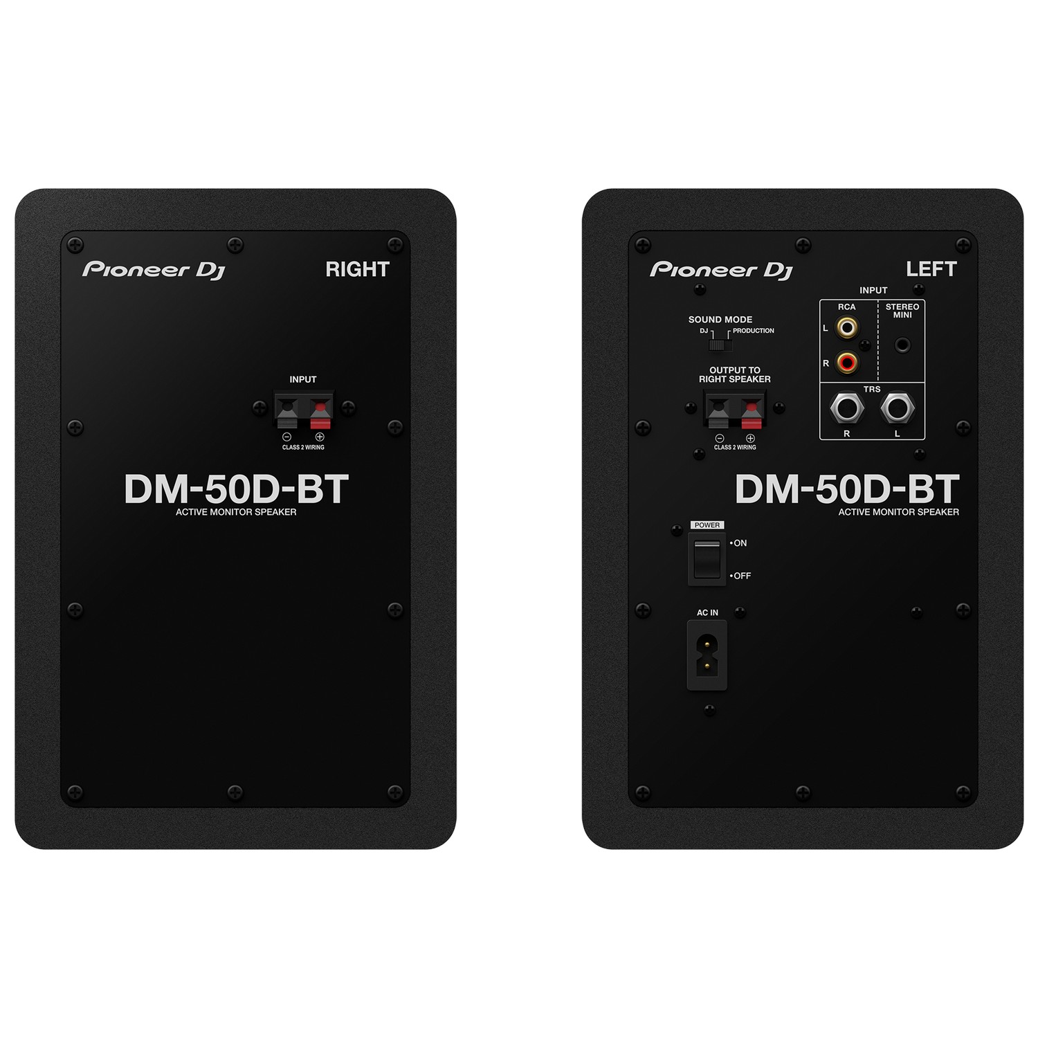 Пара студийных мониторов PIONEER DM-50D-BT  - 11