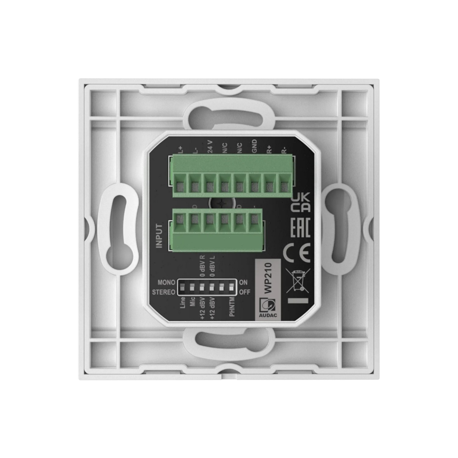 Панель удалённого микшера AUDAC WP210/W - 7