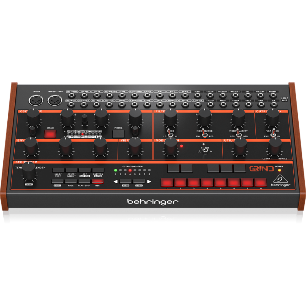 Гибридный полумодульный синтезатор Behringer GRIND - 6