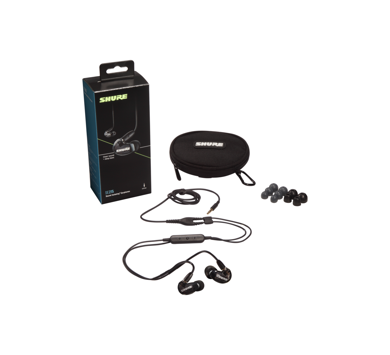 Внутриканальные наушники Shure AONIC SE215DYBK+UNI-EFS - 5