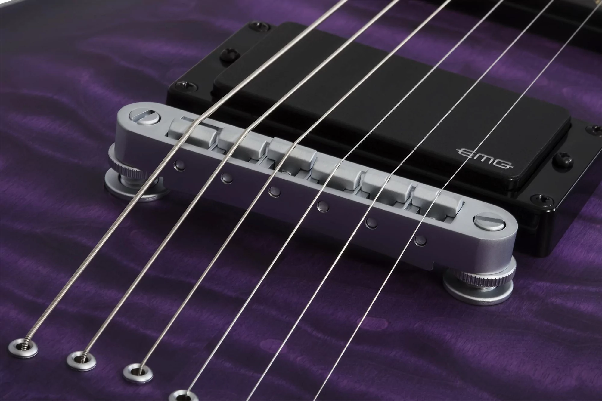 Электрогитара Schecter C-1 PLATINUM Satin Purple Burst - 22