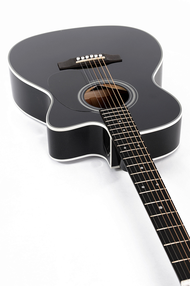Электроакустическая гитара Sigma 000MC-1E-BK - 10