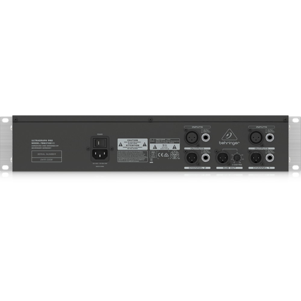 Эквалайзер Behringer FBQ3102HD - 7