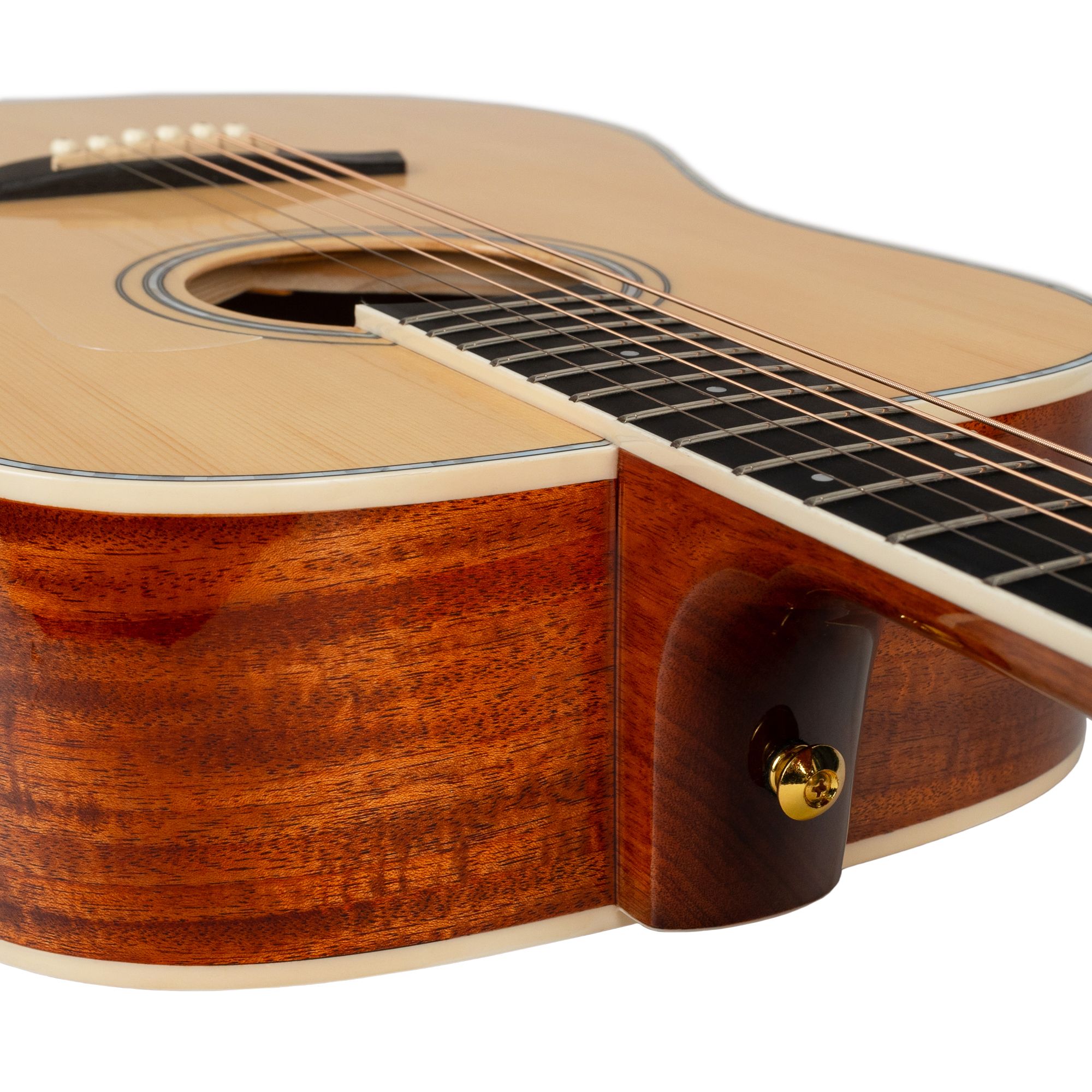 Акустическая гитара Rockdale Aurora D10 Nat Solid, Nat Solid - 17