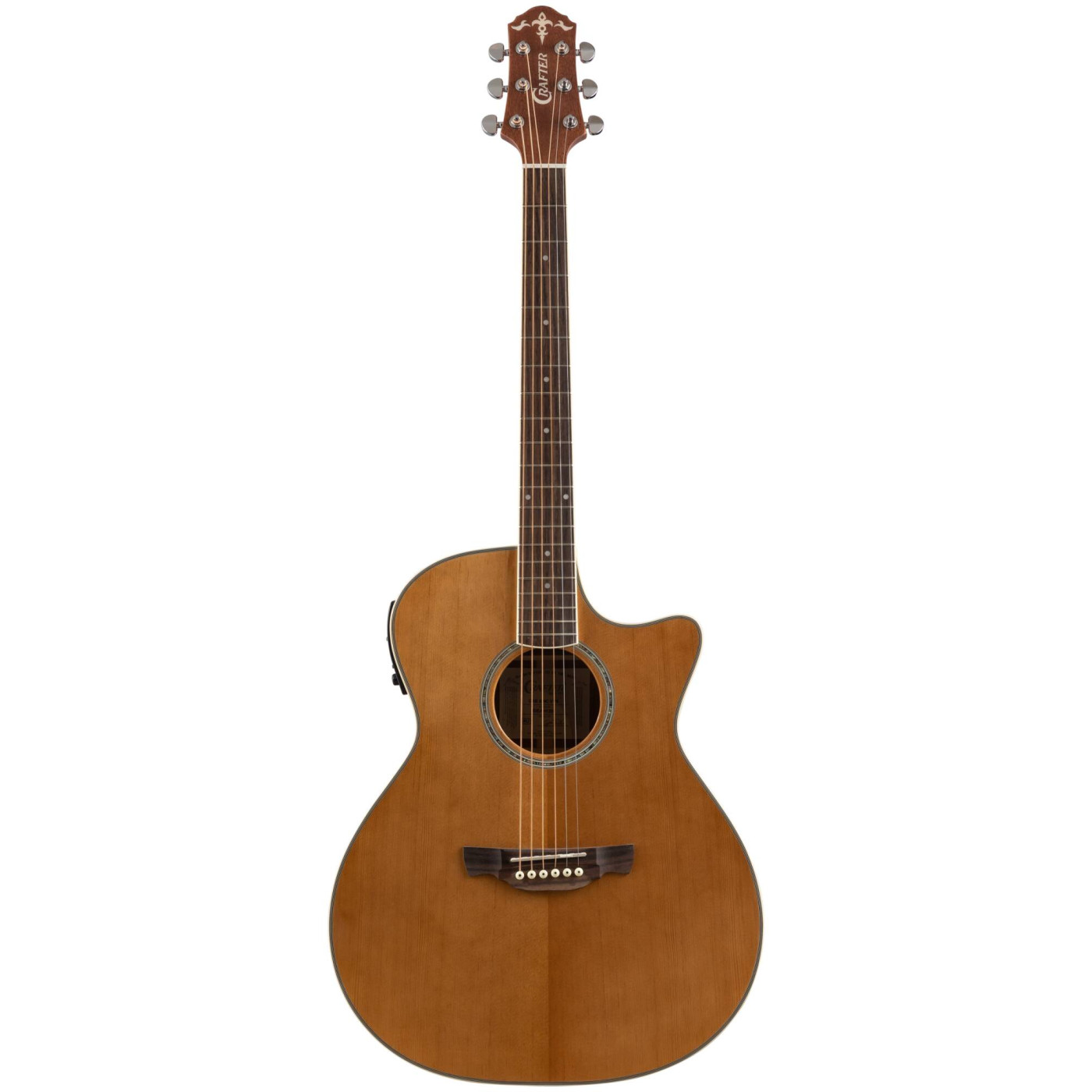 Электроакустическая гитара Crafter GAE-8/NC VVS - 8