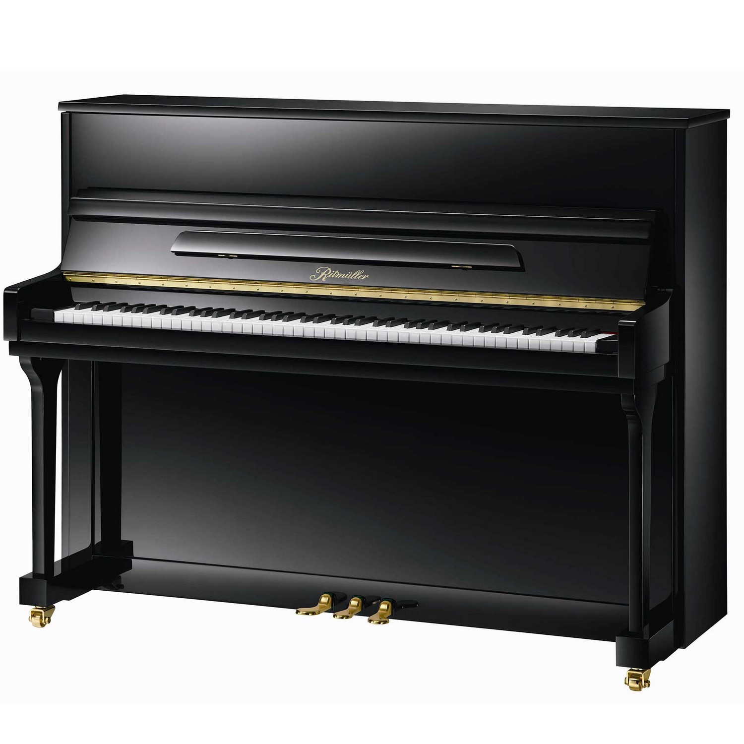 Акустическое пианино Ritmuller UP115R (A111) Ebony Polish - 9