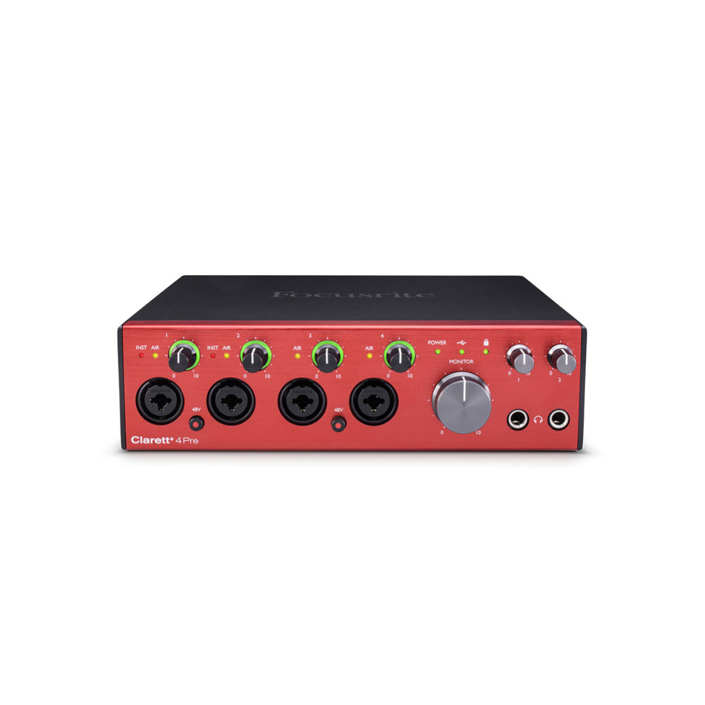 Внешняя звуковая карта FOCUSRITE Clarett+ 4Pre - 7