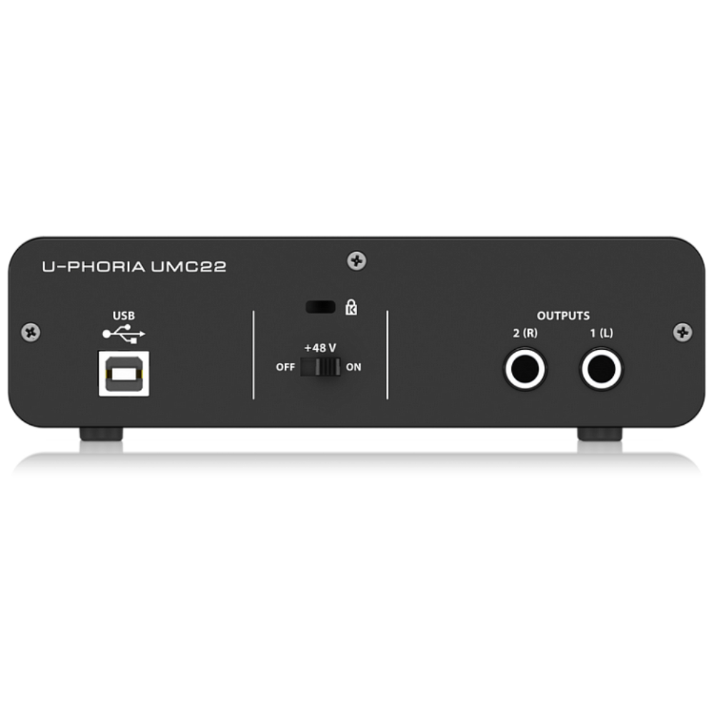 Аудиоинтерфейс Behringer UMC22 - 6
