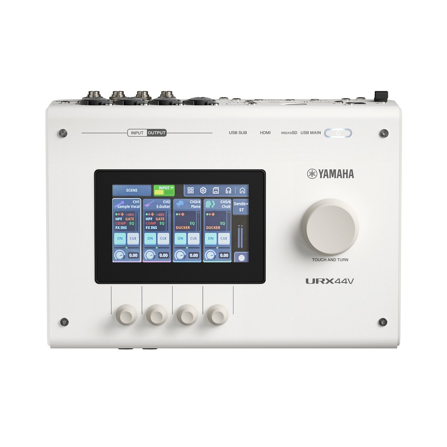 Аудиоинтерфейс Yamaha URX44V White - 12