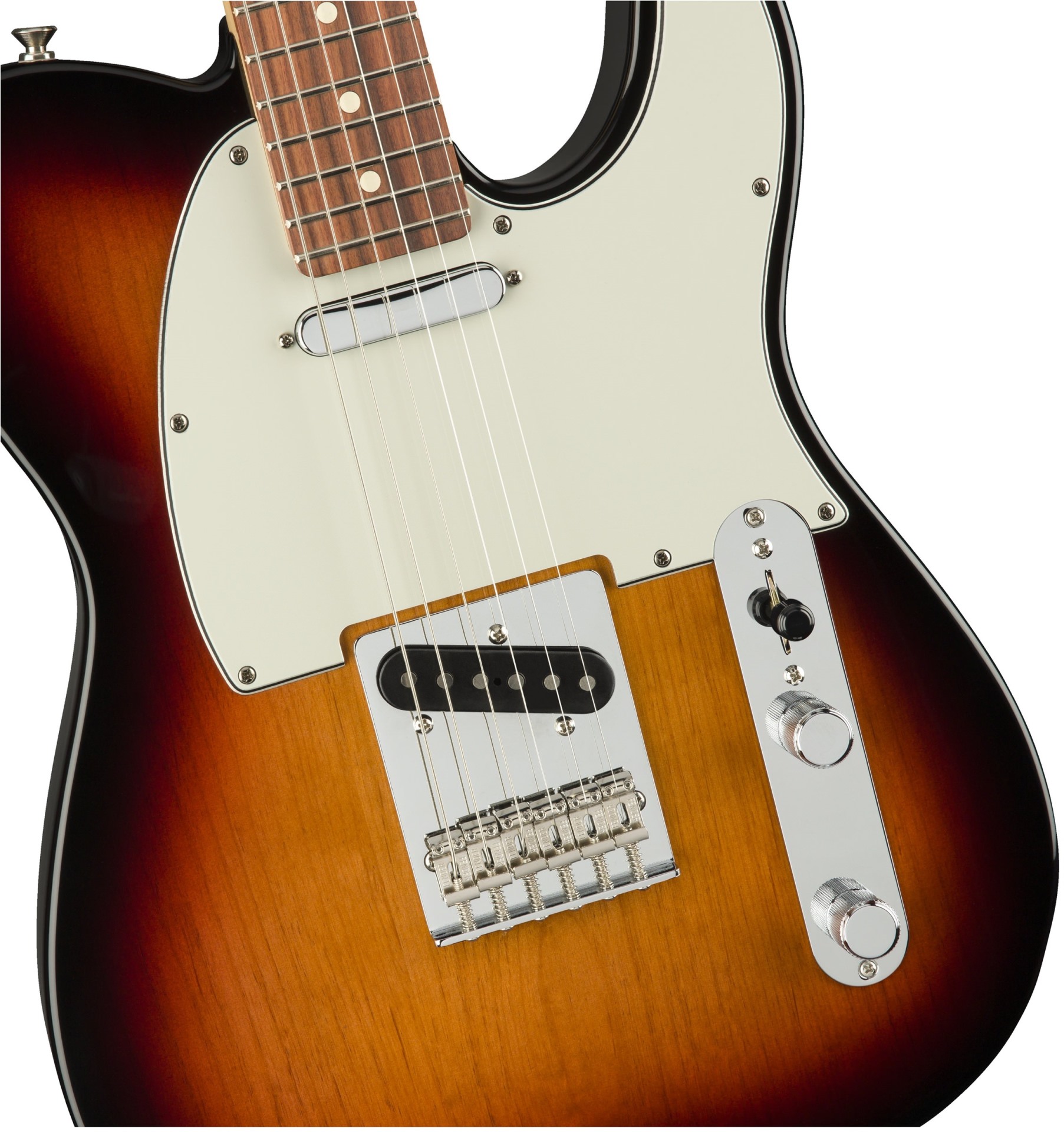 Электрогитара Fender PLAYER Telecaster PF 3-Tone Sunburst, Санберст трёхцветный - 10