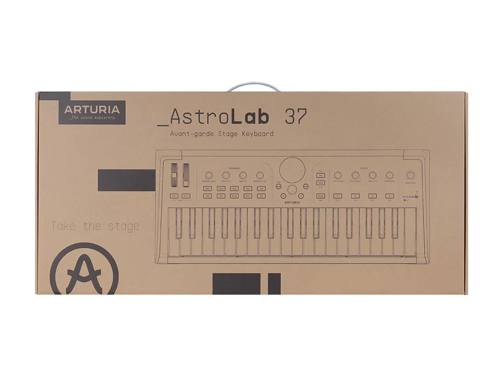 Сценическая клавиатура Arturia AstroLab 37 White - 40