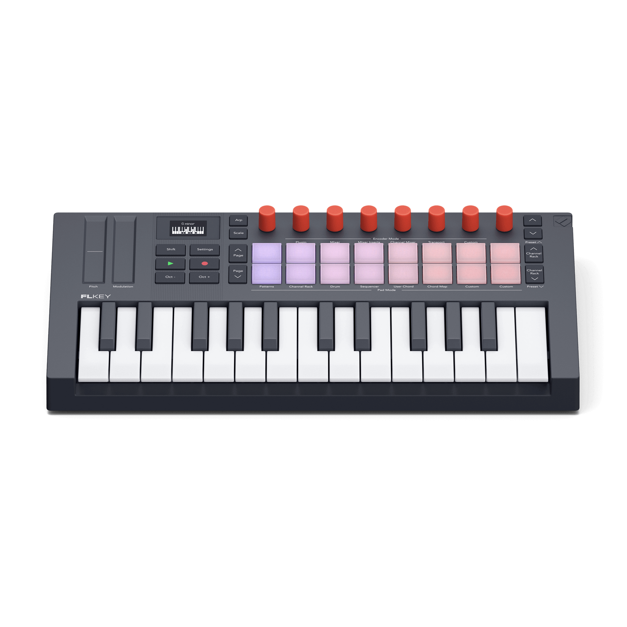 MIDI-клавиатура Novation FLkey Mini 25 MK2 - 15
