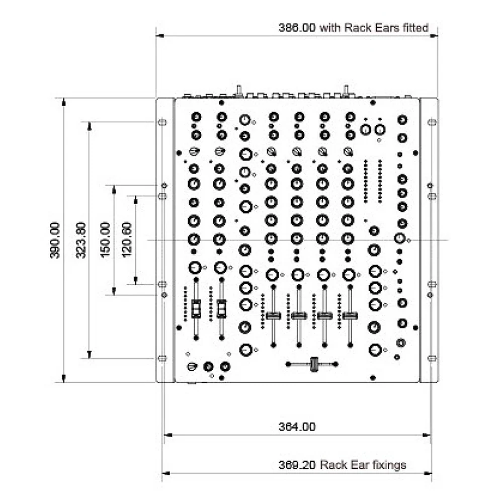 Монтажный комплект Allen & Heath X:96-RK для Xone:96 - 5