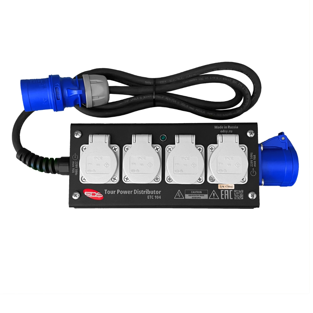Дистрибьютор питания EDS ETC104, туровый - 4