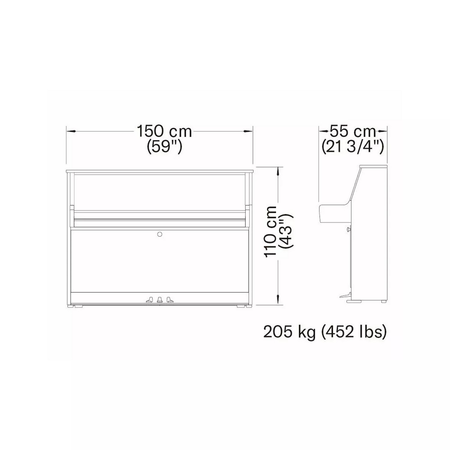 Трансакустическое пианино Yamaha B10 TC3 PEC - 13
