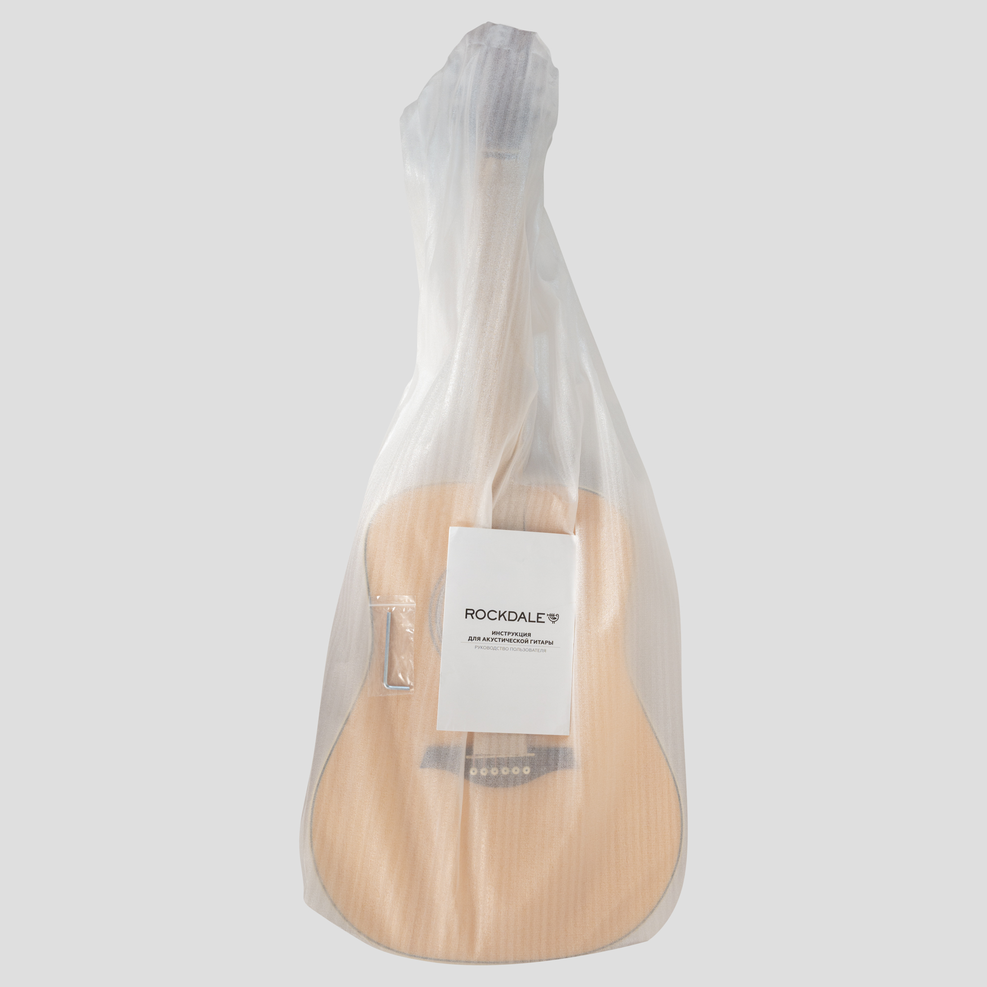 Акустическая гитара Rockdale Aurora D6 Nat Satin, Nat Satin - 21